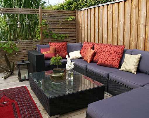 Gute Gartenausstattung